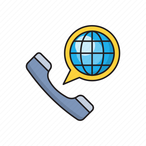 Call, communication, global, international, phone icon - Download on Iconfinder