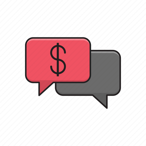 Bubble, chat, conversation, dollar, money icon - Download on Iconfinder