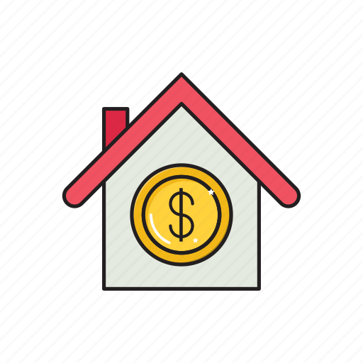 Dollar, home, house, money, saving icon - Download on Iconfinder