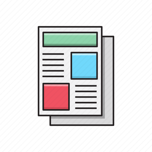 Article, news, paper, press, reading icon - Download on Iconfinder