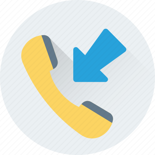 Call, communication, incoming call, phone call, receiver icon - Download on Iconfinder