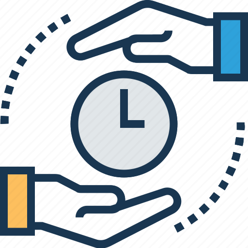 Borrow, clock, duration, estimation, take time icon - Download on Iconfinder