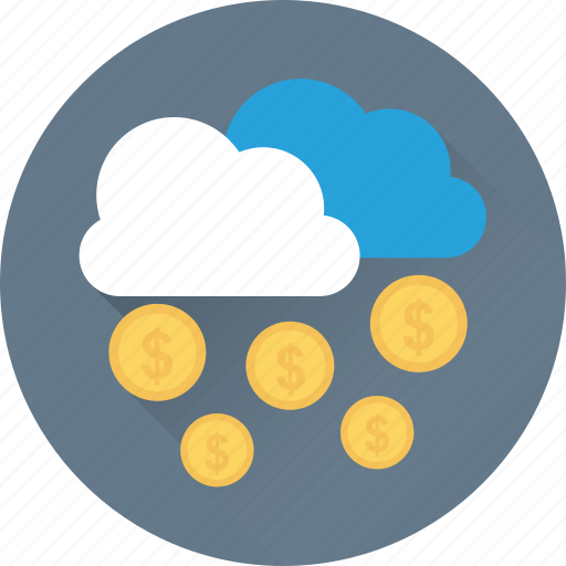 Business, cloud, coins, earning, money icon - Download on Iconfinder
