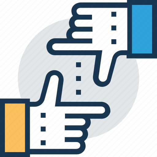 Hand gesture, long range planning, planning, thumb up, work planning icon - Download on Iconfinder