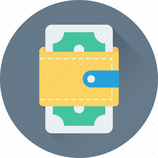 Billfold wallet, card holder, pocket purse, purse, wallet icon - Download on Iconfinder