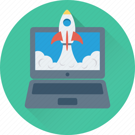 Missile, rocket, spacecraft, spaceship, web startup icon - Download on Iconfinder