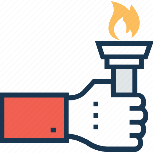 Encourage, flame, flame torch, motivation, motive icon - Download on Iconfinder