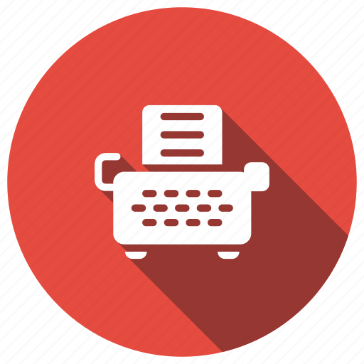 Article, keyboard, text, typewriter icon - Download on Iconfinder