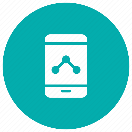 Analytics, mobile, phone, report, statistics icon - Download on Iconfinder