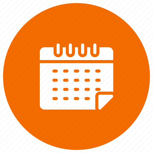 orange calendar png