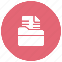 document, file, folder, office