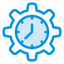 clock, config, gear, schedule, settings