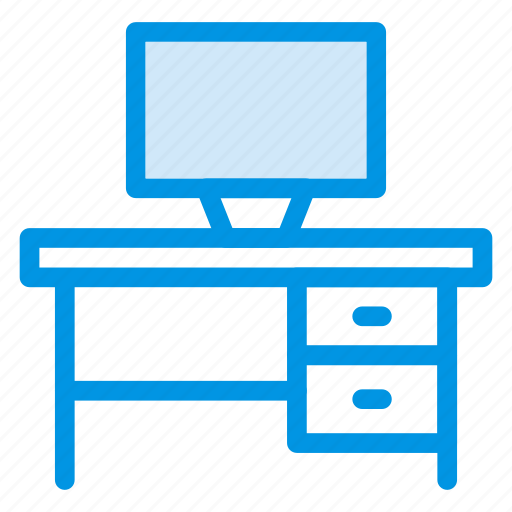 Cabinet, computer, desk, office icon - Download on Iconfinder