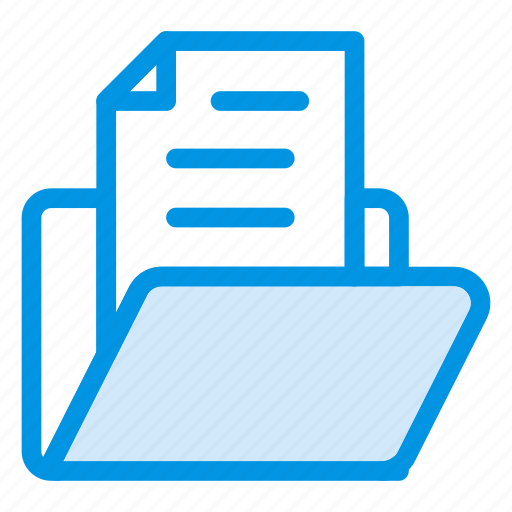 Document, file, folder, record icon - Download on Iconfinder