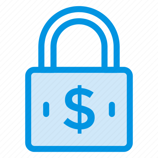 Dollar, lock, protection, safety icon - Download on Iconfinder