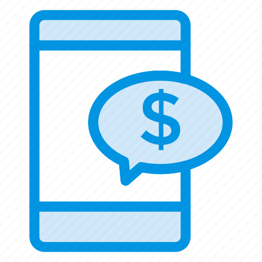 Dollar, mobile, onlinepeyment, payment icon - Download on Iconfinder