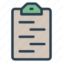 audit, clipboard, contract, document