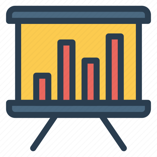 Board, chart, graph, presentation, statistics icon - Download on Iconfinder