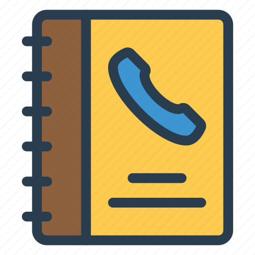 Book, call, contact, phone, talk icon - Download on Iconfinder