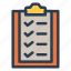 checklist, clipboard, form, office 