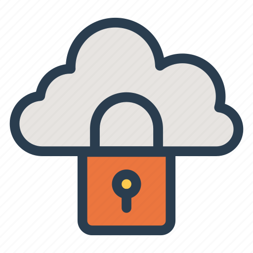 Cloud, lock, protection, security icon - Download on Iconfinder