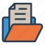 document, file, folder, record 