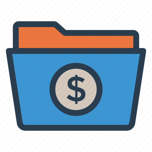 Files, finance, folder, money icon - Download on Iconfinder