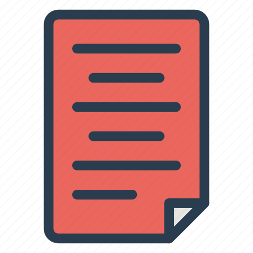 Document, file, information, page, storage icon - Download on Iconfinder