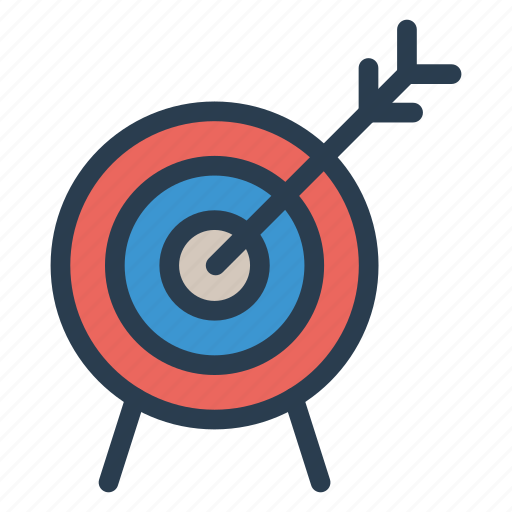 Aim, fosuc, goal, target icon - Download on Iconfinder