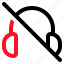 headset, off, audio, headphone, no, sound 