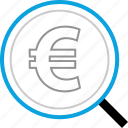 euro, look, money, pay