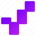 graph, growth, arrow, report, evolution