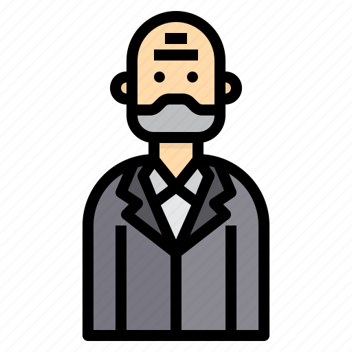 Avatar, beard, business, glabrous, man icon - Download on Iconfinder