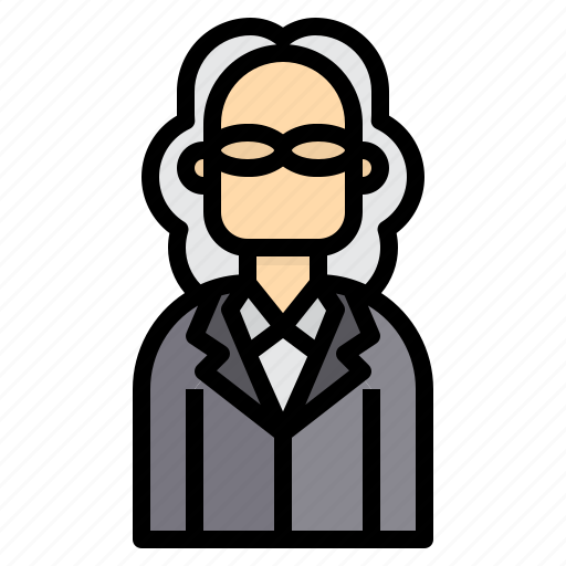 Avatar, business, hair, long, man, profile icon - Download on Iconfinder