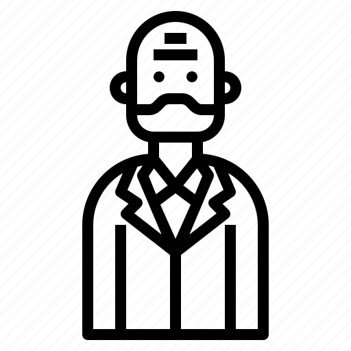 Avatar, beard, business, glabrous, man icon - Download on Iconfinder