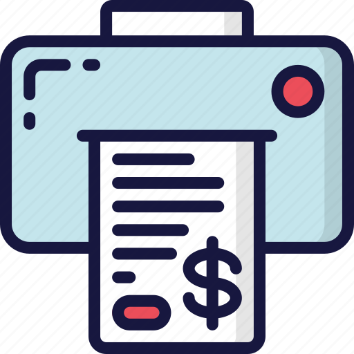 Business, client, ink, invoice, payment, print icon - Download on Iconfinder
