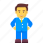 avatar, business, businessman, character 