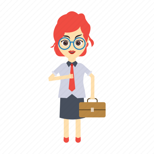 Avatar, business, employee, female, girl icon - Download on Iconfinder