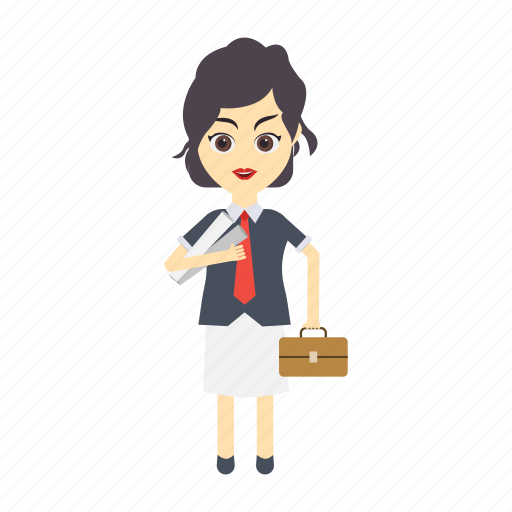 Business, employee, female, girl, women icon - Download on Iconfinder