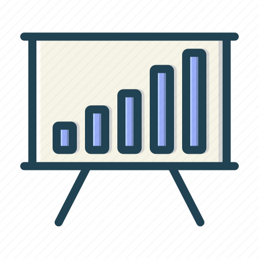 Presentation, chart, graph, statistics, report icon - Download on Iconfinder