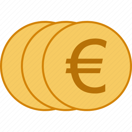Coins, euro icon - Download on Iconfinder on Iconfinder