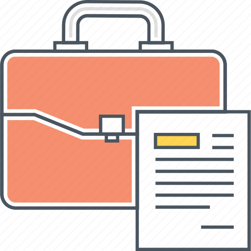Business, briefcase, case study, lawyer, men's bag, portfolio, suitcase icon - Download on Iconfinder