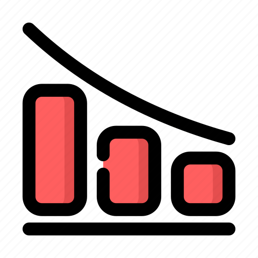 Chart, decrease, dump, graph, histogram, metrics icon - Download on Iconfinder