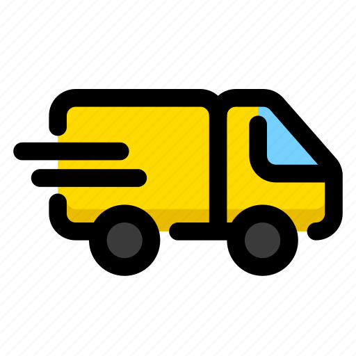 Delivery, shipping, truck, van icon - Download on Iconfinder
