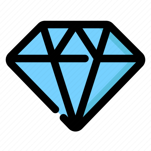 Diamond, gem, jewelry, gemstone, excellent icon - Download on Iconfinder