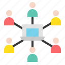 communication, computer, connection, group, human, network