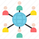 communication, connection, group, network, people