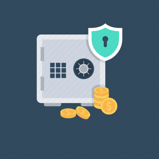 Bank safe, bank vault, banking, money box, safe box icon - Download on Iconfinder