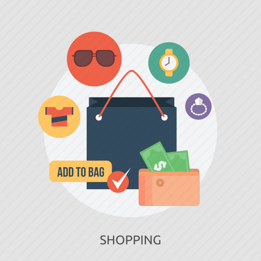 Bag, diamond, glasses, money, shopping, success, time icon - Download on Iconfinder