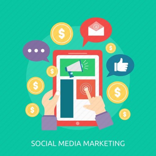 Click, like, marketing, money, online, phone, social media icon - Download on Iconfinder